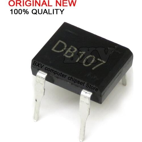 20PCS DB107 DIP 1207 DIP4 Bridge Rectifiers 1000V 1A IC