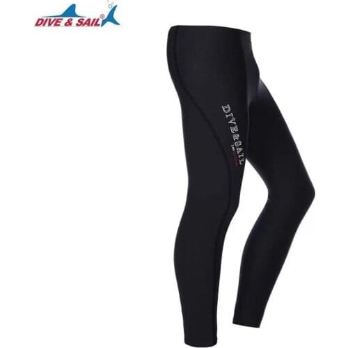 Dive&Sail 3mm neoprene diving pants Scuba Snorkeling Winter Warm Wetsuit Trousers Long Pants