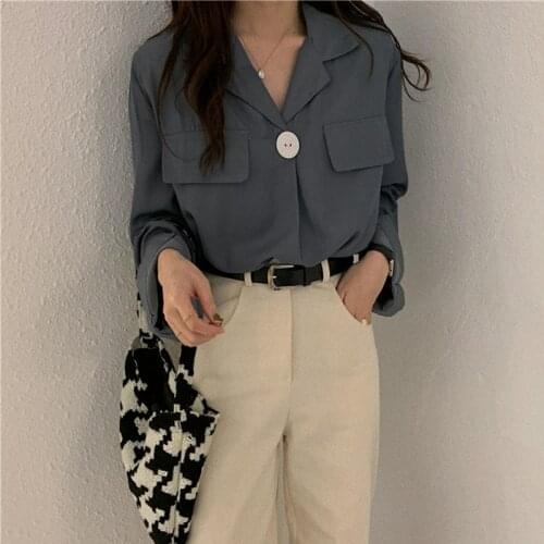 2020 spring summer autumn new women fashion casual lady beautiful nice Tops woman female OL womens tops Vq32