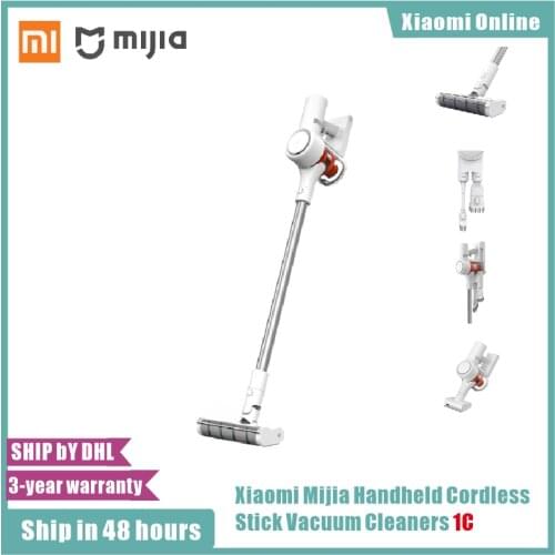 Originial Version Xiaomi Mijia 1C Vacuum Cleaner Handheld Cordless Stick Vacuum Cleaners 20000Pa for Home Car household mi home