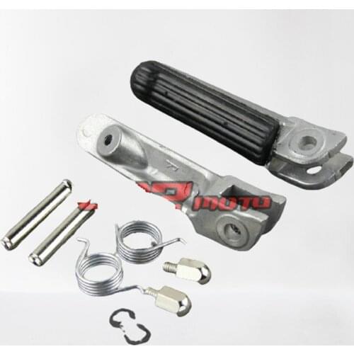 Foot Peg Front Footrest for Honda CBR250 MC19/22 88-94 NSR250 MC18/21/28 CBR400RR 87-94 CB50R Dream 04 NSF100 06 NSR575 94-00