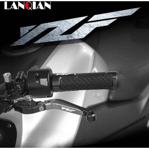 Motorcycle Brake Clutch Levers & Handlebar Grips For Yamaha YZF R1 1999-2018 YZF R3 2015-2019 YZF R6 1999-2018 YZF R25 15-17 R15