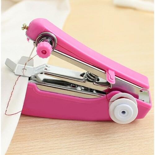Family essential Useful Portable needlework Cordless Mini Hand-Held Clothes Sewing Machines Convenient Sewing Machines