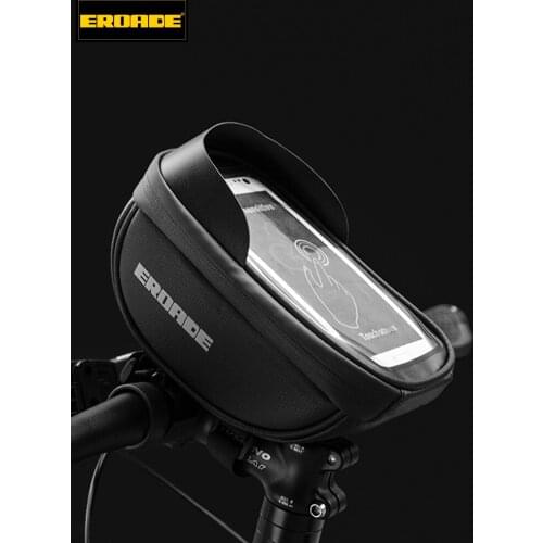 Touch Screen Handlebar Bike Bag Zipper Wear-Resisting Currency Quick Disassembly Waterproof Reflection Bicycle Accessories