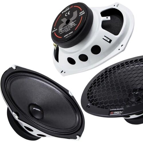 For-X XMD -3069 6X9 Inch Midrange Spaker Oval Elips Car Hifi 2 pcs