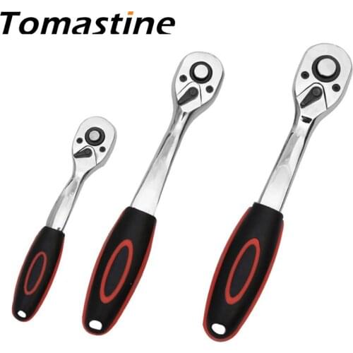Retractable 1/4" 3/8" 1/2"inch Ratchet Wrench 72 Teeth Extending Telescopic Ratchet Socket Wrench Tool Ratchet Handle Wrench