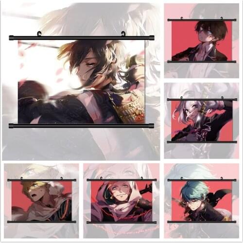 WTQ Touken Ranbu Anime Manga HD Print Wall Poster Canvas Painting Retro Anime Posters Wall Decor Wall Art Picture Home Decor