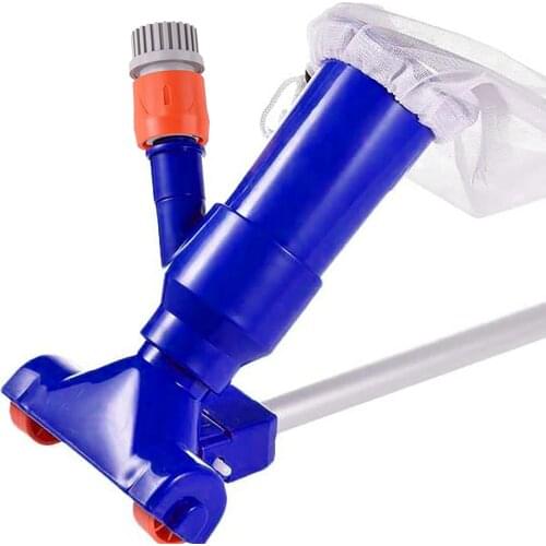 1 Set Jet Swimming Pool Vacuum Cleaner Floating Objects Cleaning Tools Vac Suction Head Pool Fountain Vacuum Brush Cleaner #T2G