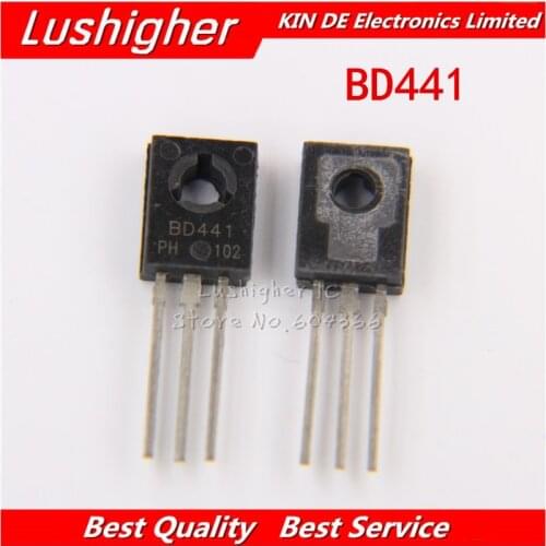 10Pair 10pcs BD441 TO-126 +10pcs BD442 TO126 4A 80V NPN Transistor