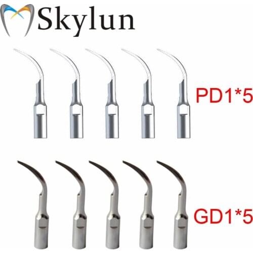10PCS Dental Supragingival Scaling Ultrasonic Scaler Tips GD1 PD1 Scaling Tips for SATELEC,DTE,GNATUS,NSK VARIOS,HU-FRIEDY