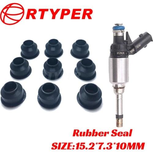 100 PCS GDI Direct Fuel Injector Repair Kit Seals 22034 For Chevrolet GMC Cadillac 3.6L