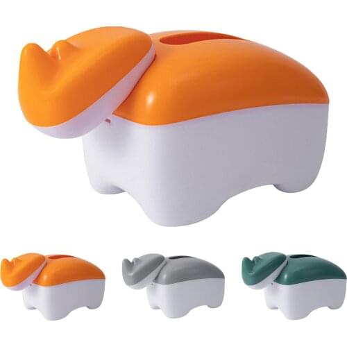 2 in 1 Tissue Box Desktop Toothpick Holder Napkin Case Dispenser
