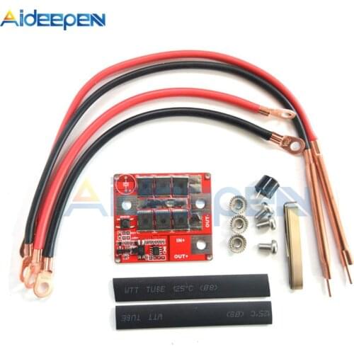 DIY Portable DC 6-18V Battery Energy Storage Spot Welding Machine PCB Circuit Board Welding Equipment Spot Welding 6V 12V 18V