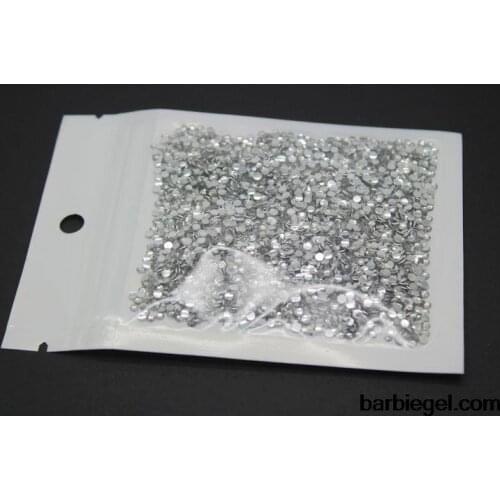 Free Shipping Best Round Rhinestones & Decorations Cheap 10000pcs Silver Cheap Rhinestones & Decor