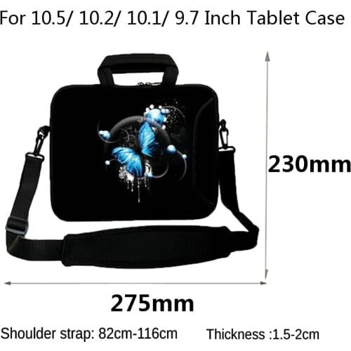 Laptop Case For Lenovo Asus Apple iPad 10.2" 10.1 9.7" 10.5 10 Inch Tablet Messenger Bags New Arrival Sleeve Netbook Accessories