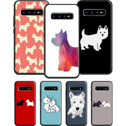 West Highland Terrier Westie Case For Samsung Galaxy S21 Ultra Note 20 Note9 Note10 Plus S10e S8 S9 S10 Plus S20 FE
