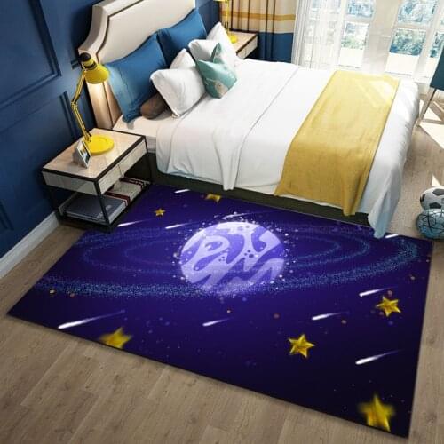 Cartoon Animal Family Childrens Bedroom Carpet 120*160cmChildrens Crawling Mat Play House Baby Carpet Childrens Small Cushion