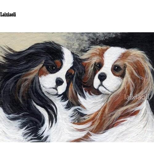 Cavalier King Charles Spaniel,pet,Full,drill,square,Diamond Embroidery,5D,diy,Diamond Painting,,Stitch Cross,Mosaic,Needlework