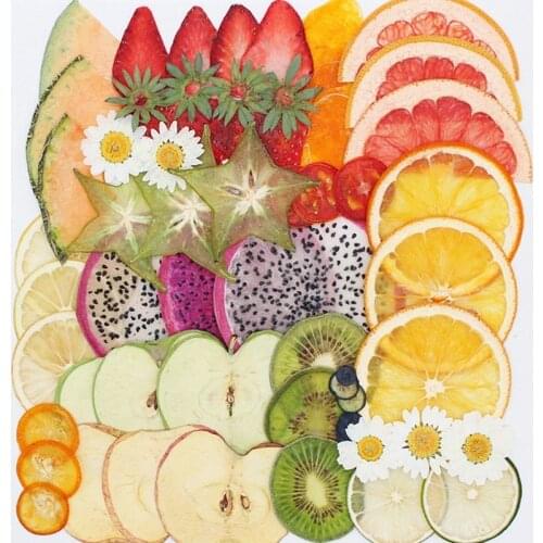 Natural Pressed Strawberry Slice,Real Dried Fruit for DIY Wedding Birthday Gift Card Phone Shell Decoration Plant Specimen Resin