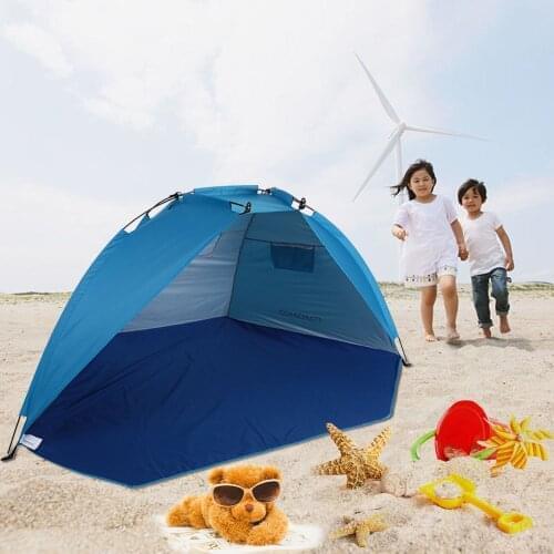 TOMSHOO Outdoor Sports Sunshade Tent for Fishing Picnic Beach Park Camping Tent Tents Outdoor Camping Tent Travel