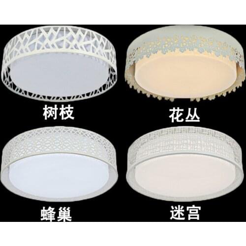 LED ceiling lamp modern minimalist living room bedroom creative atmosphere study dining room balcony round lighting fixtures
