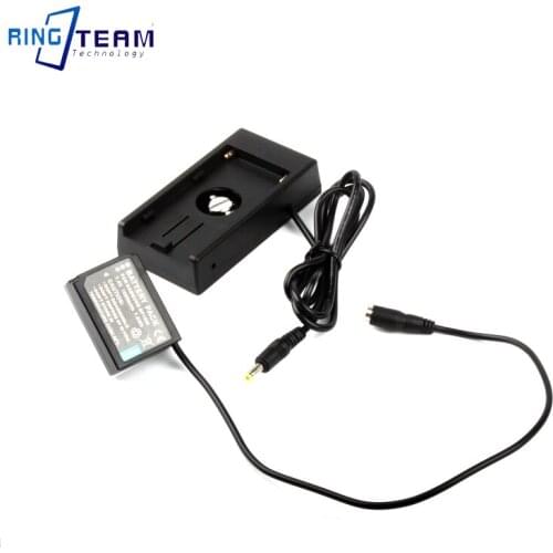 External Power Base Adaptersuitable For Samsung NX200 NX300 NX1000 NX2000 BP-1030 Dummy Battery +F970 Plate Gusset DC4017
