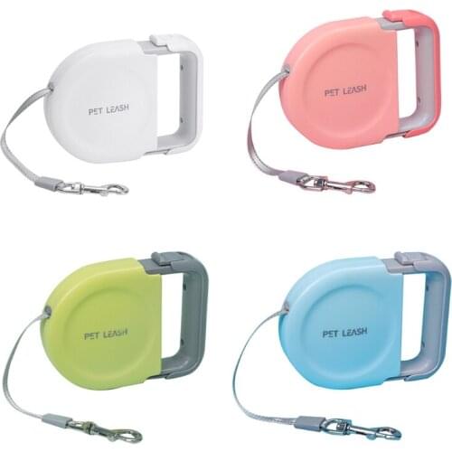 5M Retractable Dog Leash Automatic Flexible Durable Pet Traction Rope for Walking Medium Large Breed Dogs Leads