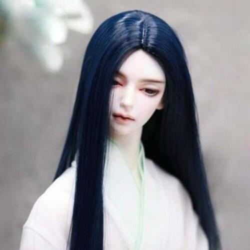 1/3 1/4 1/6 Bjd SD Doll Wig High Temperature Wire Long Straight For Toy Hair