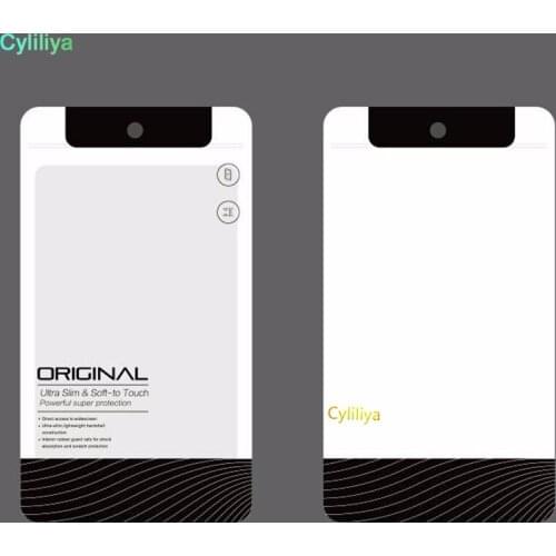 100 zipper lock retail Packaging bag for iphoneX 8 7 plus 6s case Mobile phone accessories case PVC Plastic Retail Packaging Bag