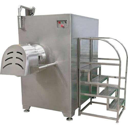 12T/hour Industrial Frozen Meat Steack Mincer Grinder Blender Commercial Electric Meat Mixer Chopper Machine For Sale