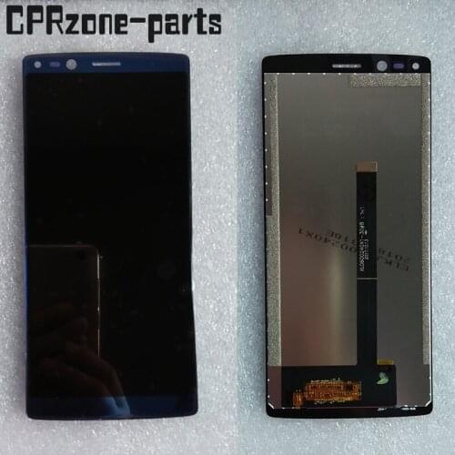 5.99" Black / Blue For Doogee Mix 2 Mix2 LCD display touch screen digitizer sensor panel assembly free shipping