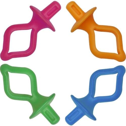 50pcs Mixed Colorful Silicone Bobbins Holder Bobbins Clamp Clip Sewing Tools