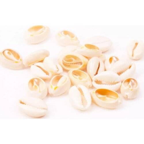 50pcs/package 1.8-2cm natural shell jewelry craft accessories decoration beach decoration craft Diy home decoration marine styl