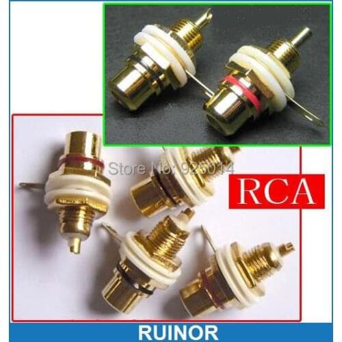 60PC TV CCTV Amplifier RCA Sockets Jack Video Audio Power Amplifier Binding Post