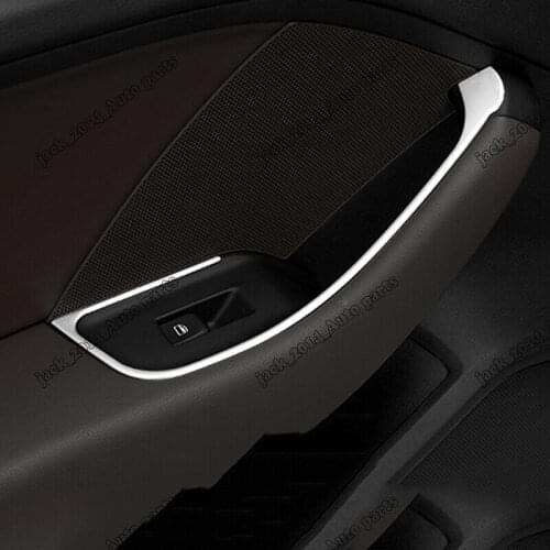 For 2013-2018 Audi A3 8V Silver stainless Door Window Lift Regulator Cover Trim