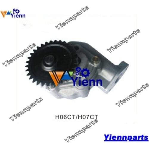 For HINO H06C H06CT HO6C-TA Oil Pump 16100-2371 For HITACHI EX220-1/2/3 EXCAVATOR H06CT Diesel Engine Repair Parts