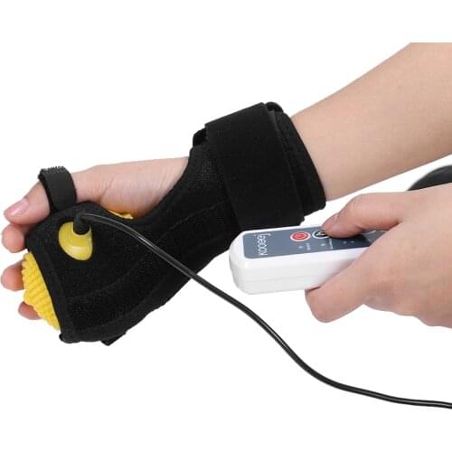 Electric Hand Massage Ball Infrared Therapy Hot Compress Stroke Hemiplegia Finger Rehabilitation Recovery Training Machine