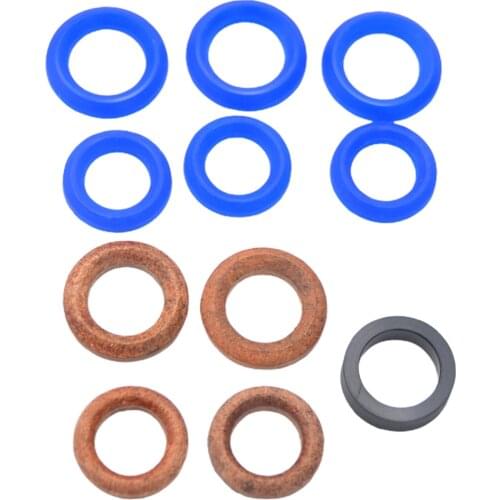 11 Pieces Airless Spray Sealing Ring Pump Paint Sprayer O-Ring Seal Repair Kit Spraying Machine Maintenance Kit Accessory Parts