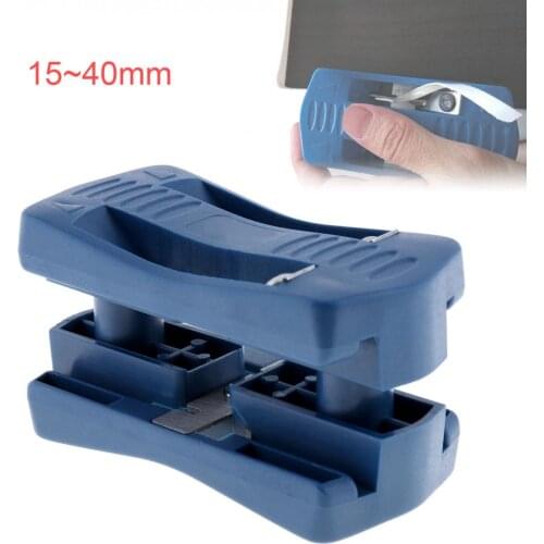 Edge Banding Machine Trimming Device Block Wood Double Edge Head Tail Trimmer for Carpenter Planer tool