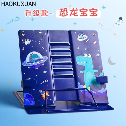 2021 Portable Metal Adjustable Book Holder Support Document Shelf Bookstand Tablet Music Frame Reading Stand