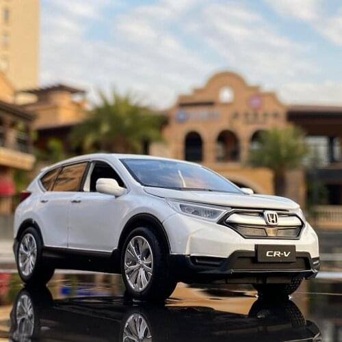 1:32 Honda CRV Car Model Alloy Car Die-cast Toy Car Model Sound and Light Childrens Toy Collectibles Free Shipping