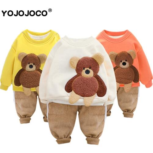 Baby boy clothes 0-5 years old spring and autumn fashion suit boy letter printing hooded sweater + jeans baby two-piece suit