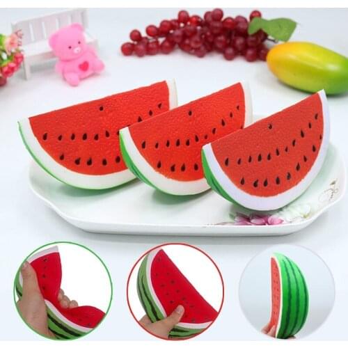 Squeeze Toy Watermelon Squshy Slow Rising Lovely Soft Stress Relief Christmas Gift