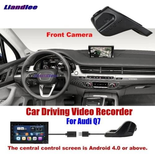 Liandlee Novatek96655 Car DVR Front Camera Driving Video Recorder USB Plug For Audi Q7 Android Screen AUTO Dashcam Antiradar