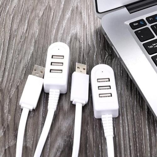3 Port Multi USB Hub 5V Splitter External Extension Cable For USB Devices Accessories High-speed Data Transmission Digital Cable