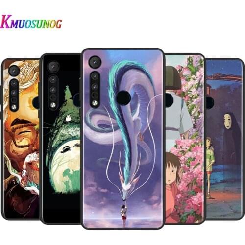Japanese Hot Anime Spirited Away For Motorola G9 G8 G Stylus Power One Fusion Hyper Edge E7 E6 5G Plus Play Lite Phone Case