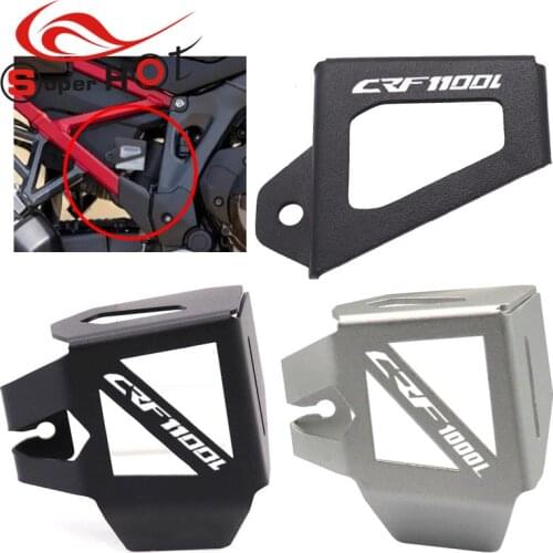 For HONDA CRF1100L 2020 CRF1000L 2018-2019 Africa Twin Motorcycle Accessories Rear Brake Fluid Reservoir Guard Cover Protector
