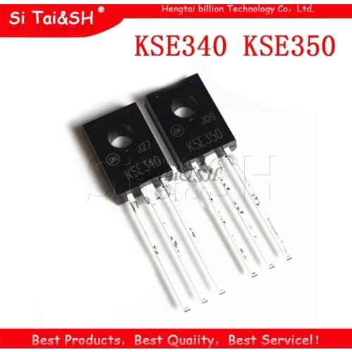 10pcs (5PCS MJE340 + 5PCS MJE350 ) TO-126 KSE340 KSE350 TO126 new original amplifier tube