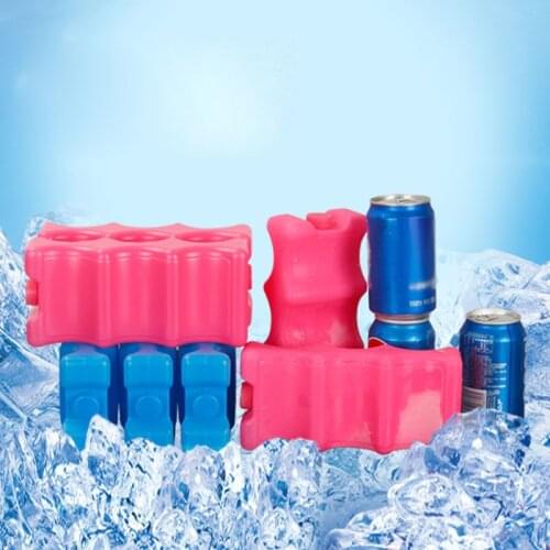 600ml Reusable Ice Brick Ice Block Ice Pack Cooler Milk Storage For Cooler Bag #415