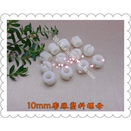 Furniture Accessories Furniture fittings / three in one drawer connector nut / nut / combo expansion plastic nut 10MM